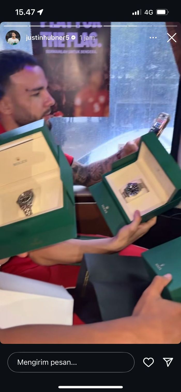 Hadiah Jam Rolex dari Presiden Prabowo Subianto