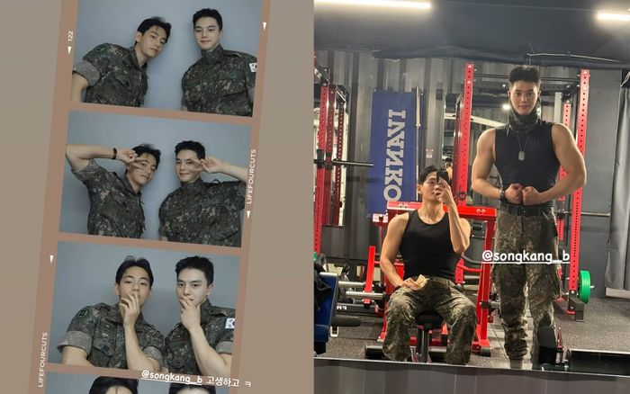 Akrabnya Song Kang dan V BTS