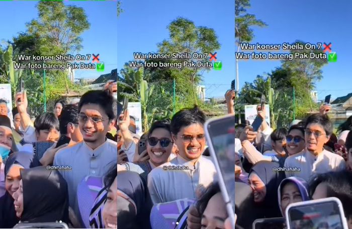 Viral! musisi Duta Sheila On 7 diserbu penggemar usai salat Idul Adha 2025, sikap sederhananya banjir pujian netizen.