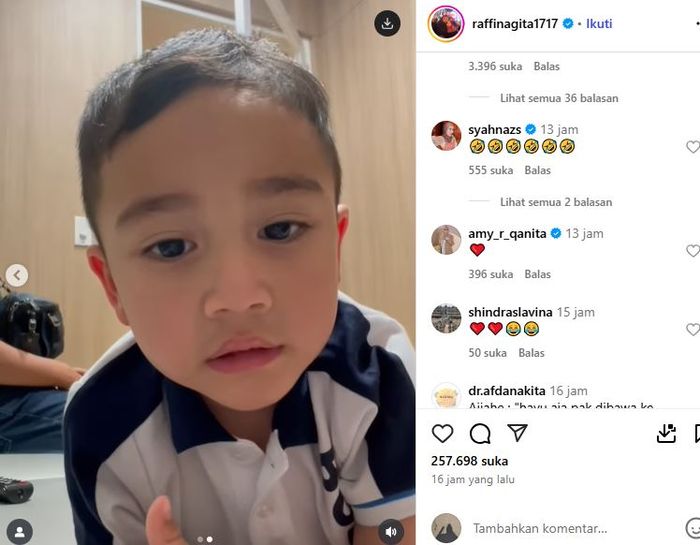 Rayyanza ajak Dedi ulyadi ngopi bareng