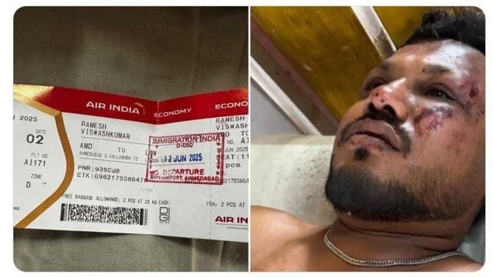 Kecelakaan pesawat Air India di Ahmedabad secara ajaib menyisakan satu orang yang selamat