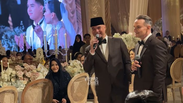 Reaksi Maia Estianty saat Ahmad Dhani sebut mantan istri dapat suami lebih baik darinya.