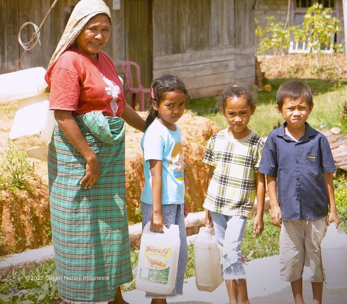 Di desa Golo Lowe, NTT, akses air bersih masih menjadi mimpi yang belum terwujud.