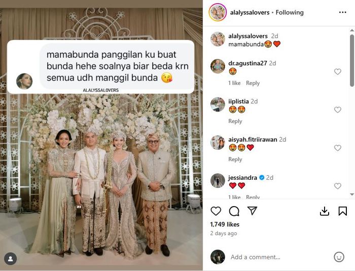 Terungkap panggilan sayang Alyssa Daguise buat Maia Estianty usai resmi jadi menantu, unik dan beda dari yang lain!