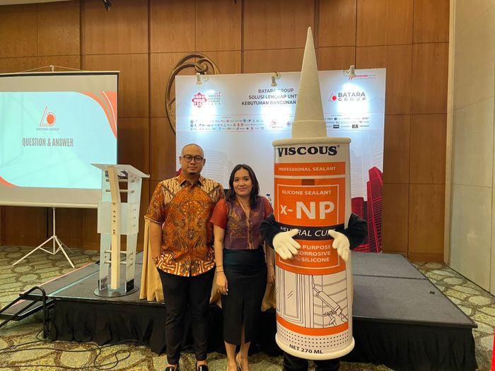 Booth Batara Group di pameran IndoBuildTech (IBT) 2025