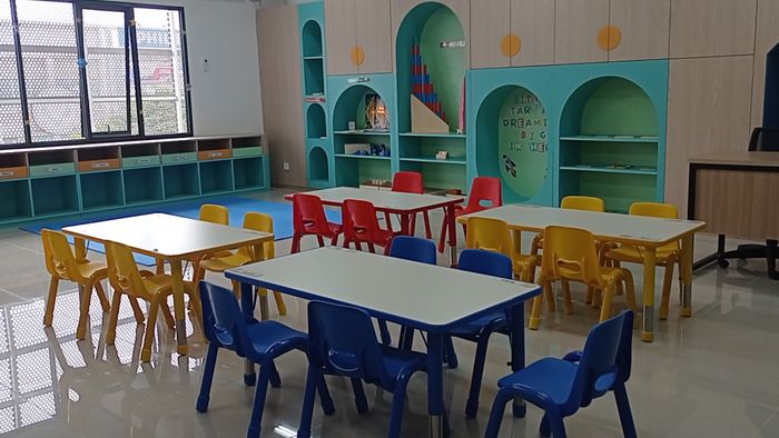 Salah satu fasilitas Gedung Multimedia Nusantara School