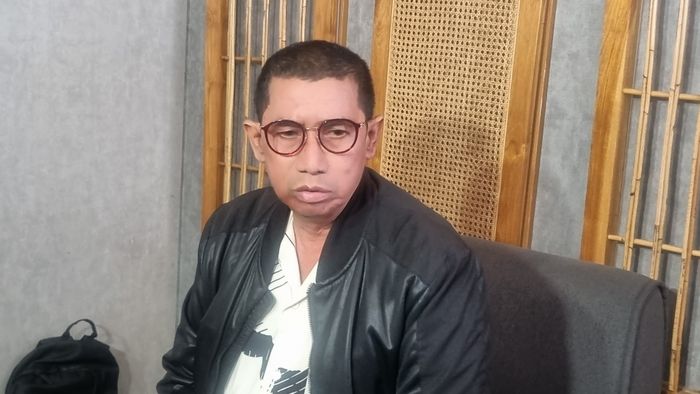 Fahmi Bachmid dalam konferensi pers di kawasan Antasari, Jakarta Selatan, Selasa (15/7/2025).