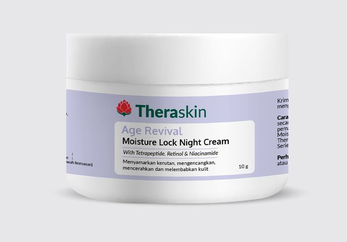Rekomendasi moisturizer retinol: Theraskin.