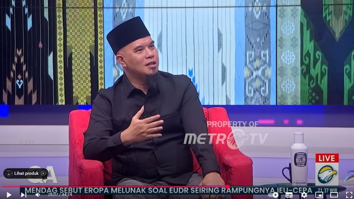 Budayawan Sujiwo Tejo nyerah disuruh nasihati Ahmad Dhani, singgung tabiat asli mantan suami Maia Estianty!