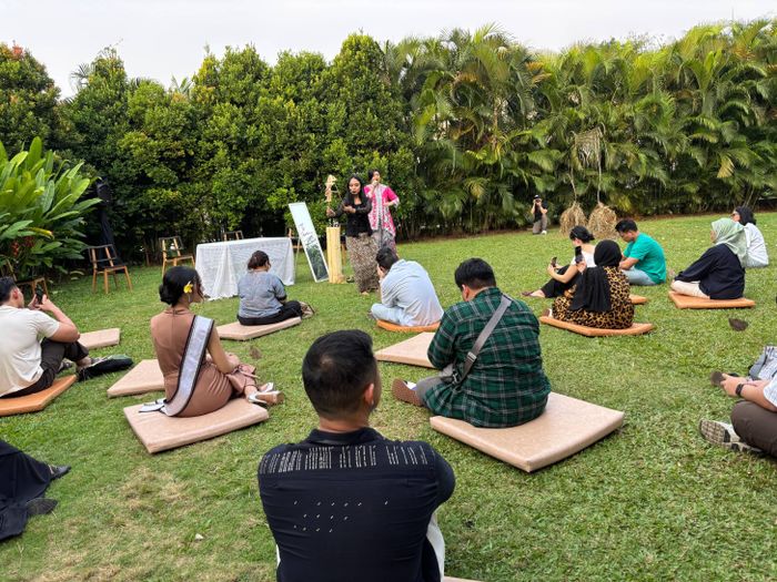 Acara Laras Diri Nusantara: Ruang Pulang, Berdaya, dan Bermakna di kawasan Cilandak, Jakarta Selatan, Sabtu (19/7/2025).