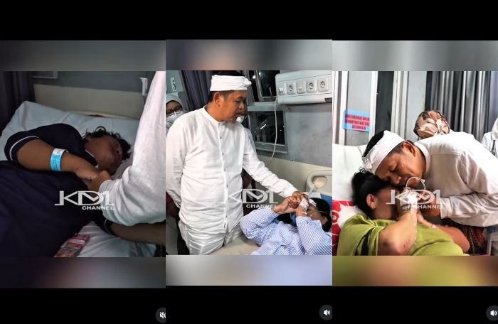 Dedi Mulyadi jenguk para korban tragedi pesta pernikahan anaknya, sang Gubernur sampai lakukan hal ini!