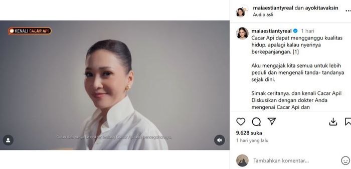 Unggahan Maia Estianty