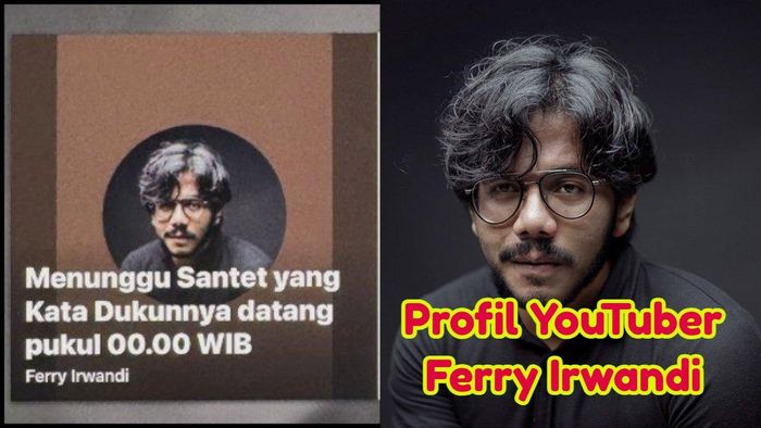 Simak profil Ferry Irwandi, Youtuber terkenal yang kritik vonis Tom Lembong. 