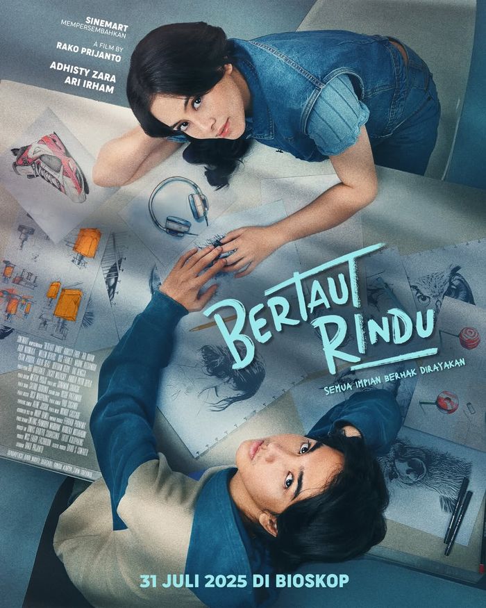 Official poster film Bertaut Rindu.