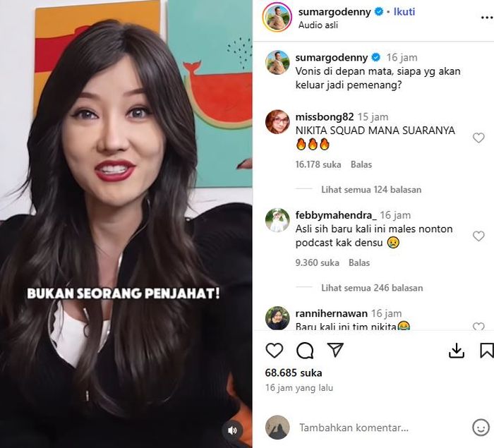 Lucinta Luna bela Nikita Mirzani