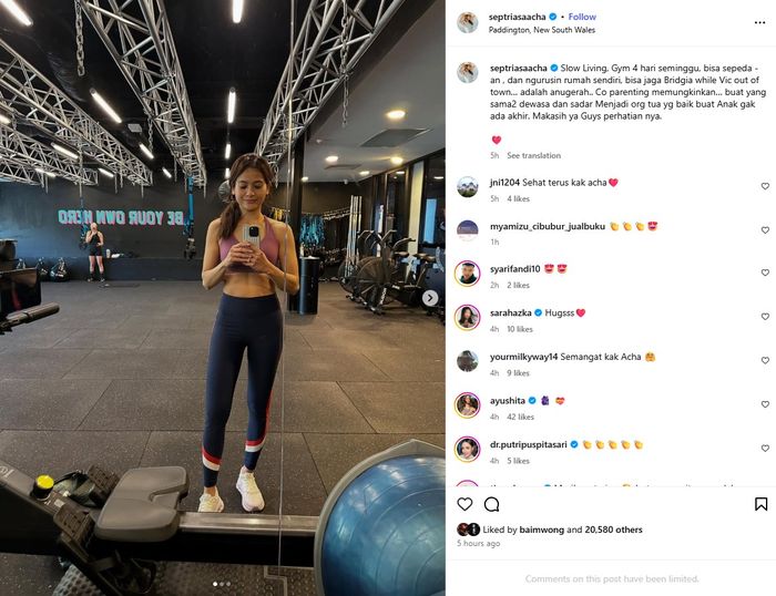 Kehidupan baru Acha Septriasa setelah bercerai dengan Vicky Kharisma.