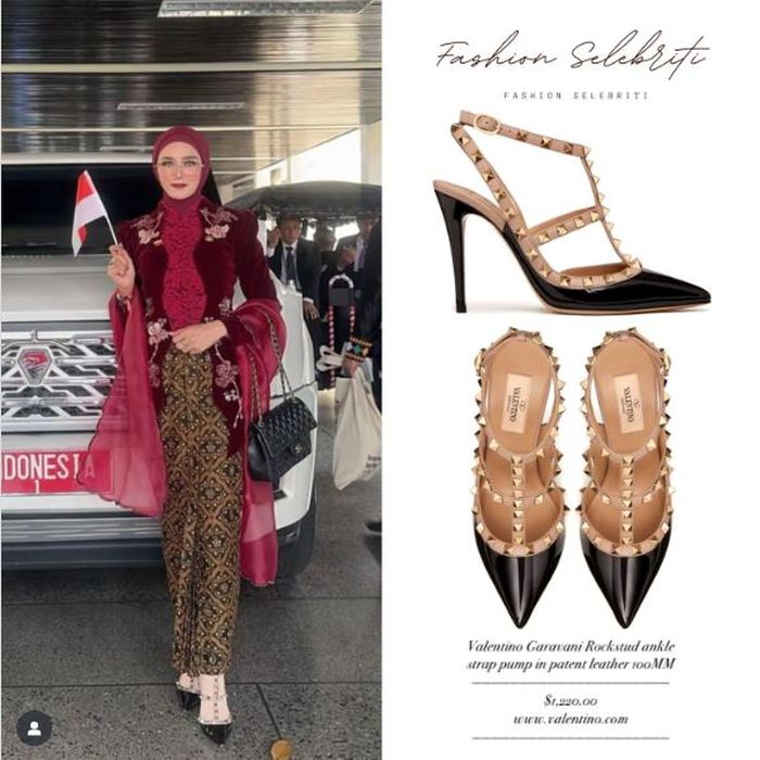 Mulan Jameela tampil mewah di HUT ke-80 RI