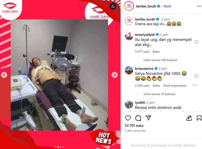 Wamenaker Immanuel Ebenezer dikabarkan masuk RS usai OTT KPK