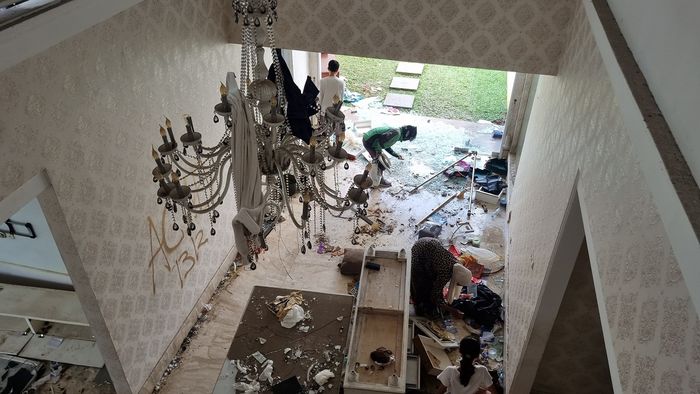 Rumah Uya Kuya di Duren Sawit, Jakarta Timur, Minggu (31/8/2025).