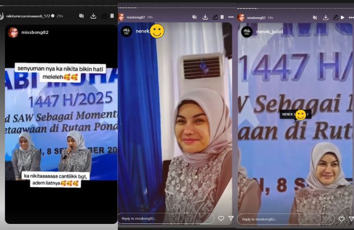 Intip momen Nikita Mirzani rayakan Maulid Nabi di rutan, sang artis fasih baca saritilawah di depan napi lain.