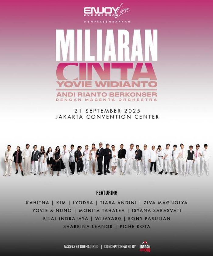 Miliaran Cinta Yovie Widianto, Andi Rianto Berkonser