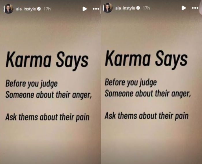 Ibunda Tasya Farasya singgung soal karma