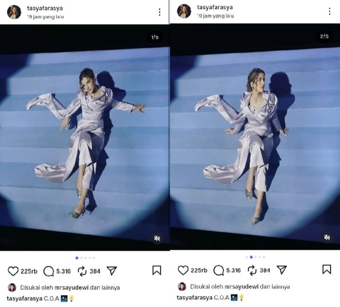 Unggahan terbaru Tasya Farasya.