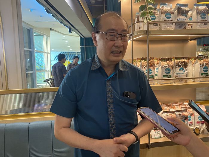 Direktur Excelso Liechar Solihin saat ditemui dalam perayaan Anniversary Excelso ke-34 tahun.