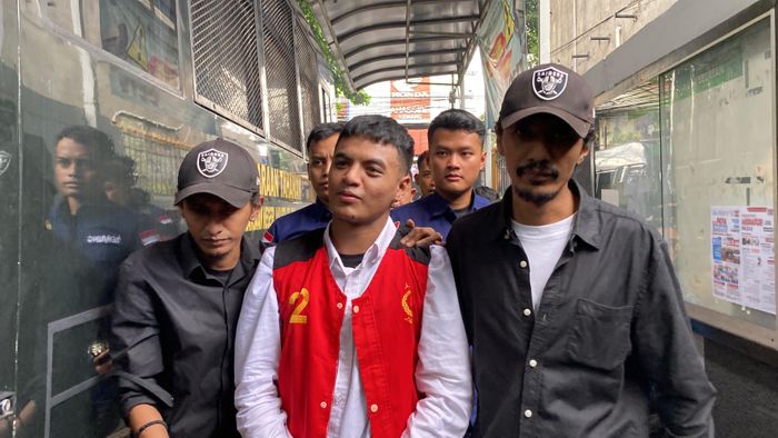 Vadel Badjideh di Pengadilan Negeri Jakarta Selatan pada Rabu (1/10/2025).