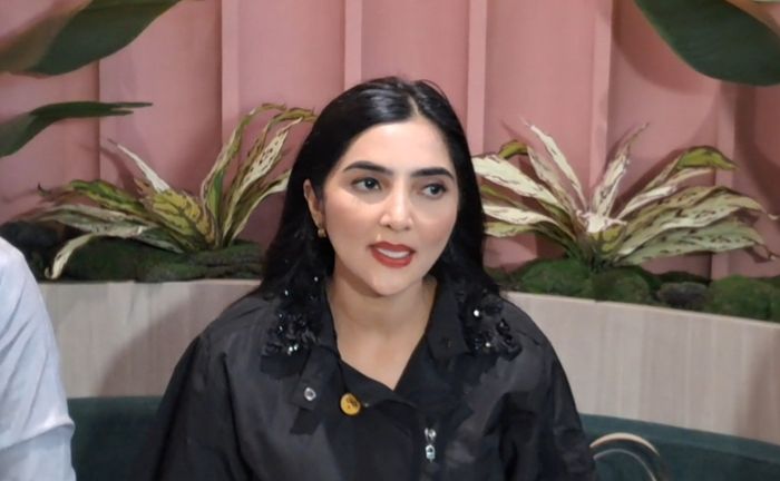 Ashanty saat ditemui di kawasan Radio Dalam, Jakarta selatan, Kamis (9/10/2025). 