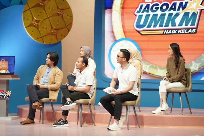 Proses penjurian episode 4 Shopee Jagoan UMKM Naik Kelas
