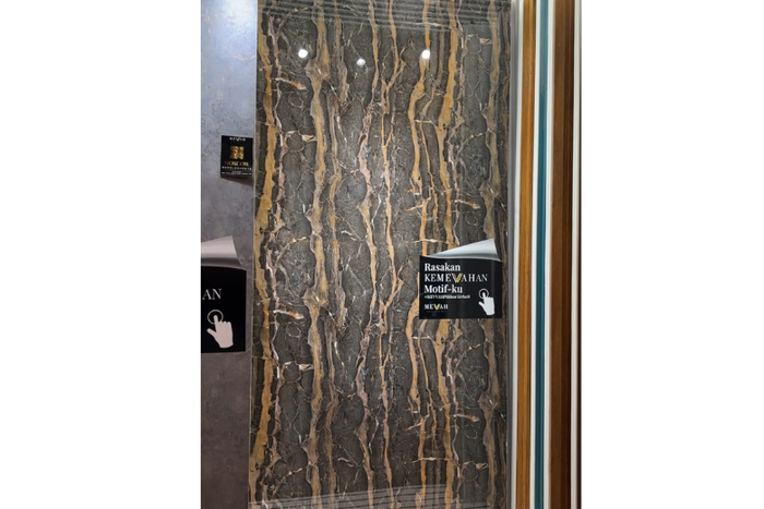 Koleksi Mevvah Luxury Wall di pameran Homedec 2025