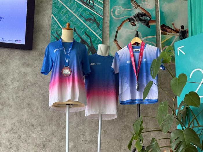 Jersey dalam kegiatan Run with the Bunch.