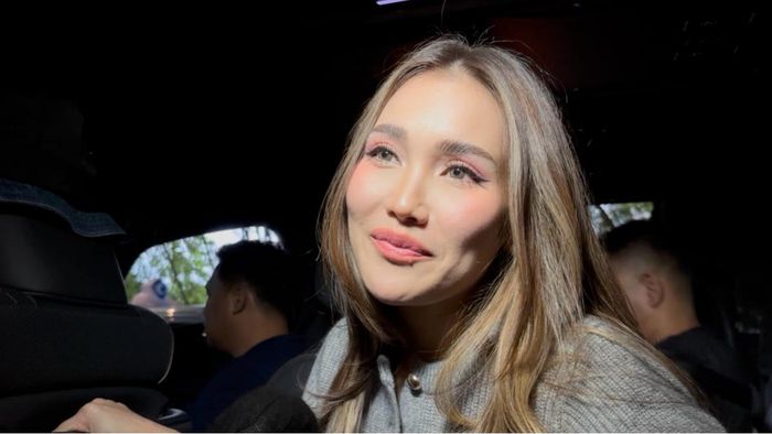 Ayu Ting Ting saat ditemui di kawasan Kebayoran, Jakarta Selatan, Kamis (6/11/2025).