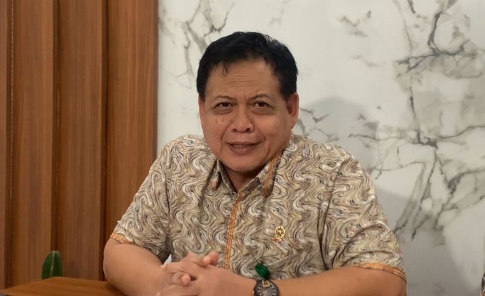 Humas PT DKI Jakarta, Catur Irianto&nbsp;di Pengadilan Tinggi DKI Jakarta, Jumat (7/11/2025).