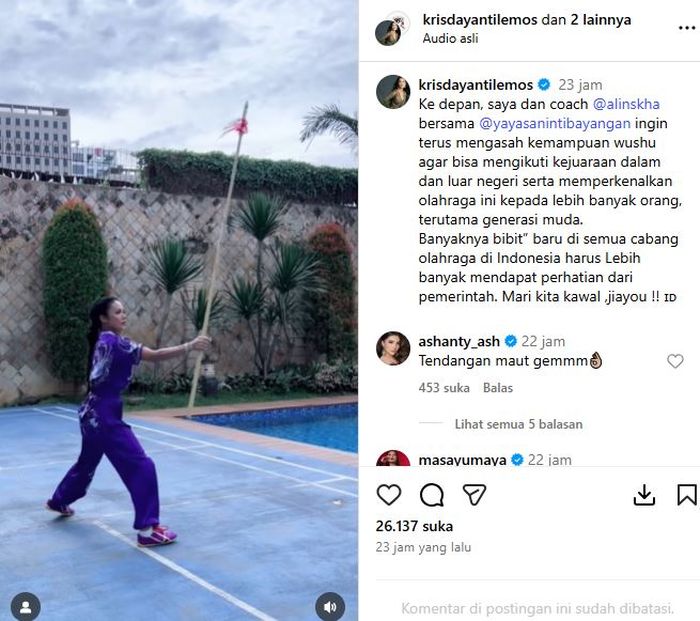 Unggahan Krisdayanti