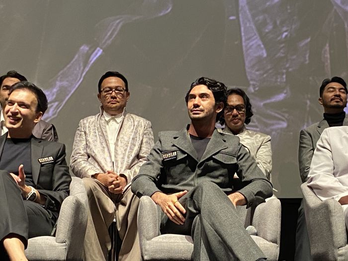 Reza Rahadian di kawasan Kuningan, Jakarta Selatan pada Rabu (12/11/2025).