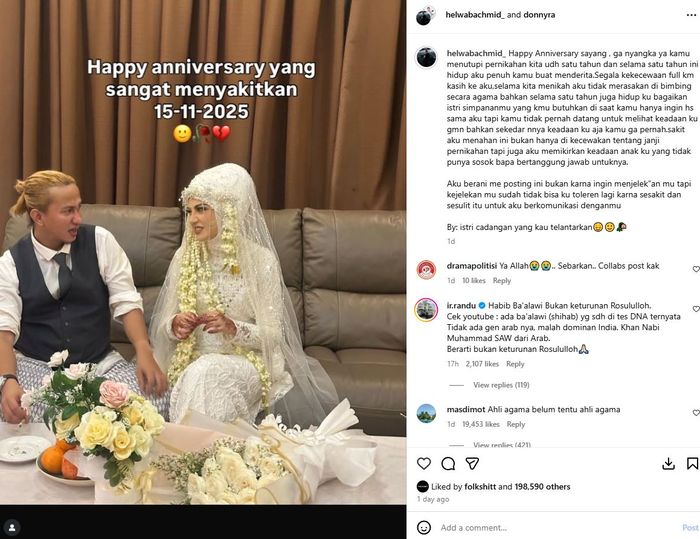 Kronologi Habib Bahar bin Smith dituding telantarkan istri siri, disebut tutupi pernikahan hingga tak pernah ada di rumah. 