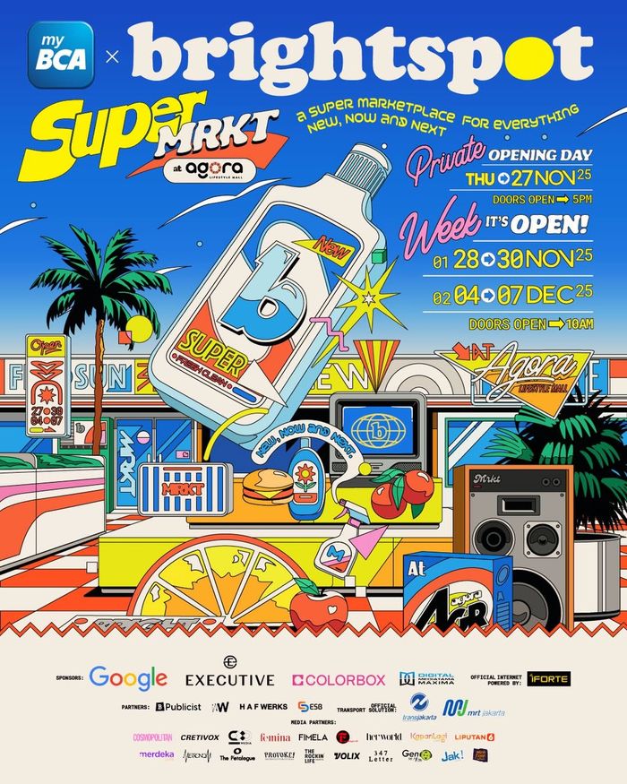 brightspot SuperMRKT akan segera hadir di bulan November dan Desember 2025.