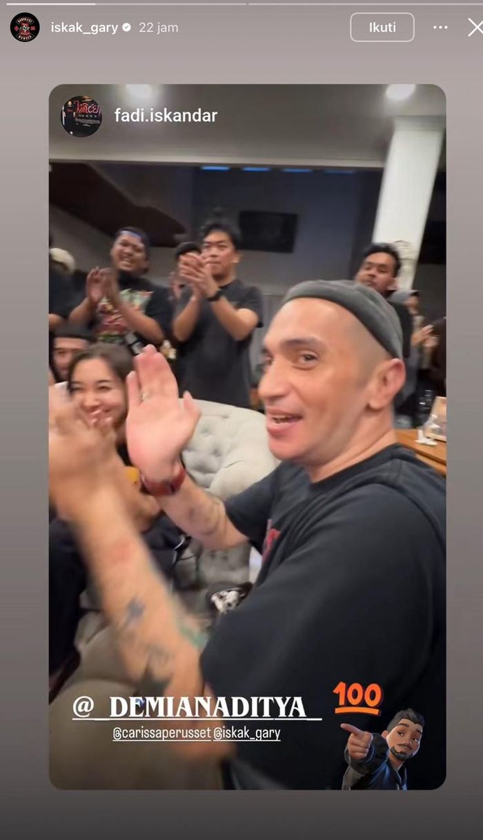 Unggahan terakhir Gary Iskak sebelum meninggal dunia