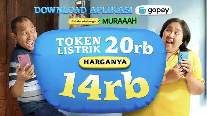 Beli token PLN lebih murah di aplikasi GoPay