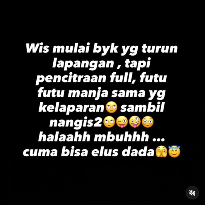 Unggahan Inul Daratista soal pejabat yang diduga pencitraan di tengah bencana banjir Sumatera.