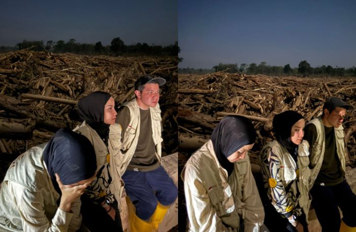 Zaskia Adya Mecca pilu lihat kondisi Tamiang Aceh usai banjir. Sang artis beri pesan menohok ini untuk pelaku yang menggunduli hutan Sumatra. 