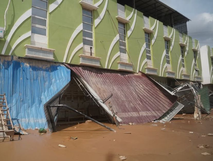 Kondisi Aceh Tamiang pasca banjir.