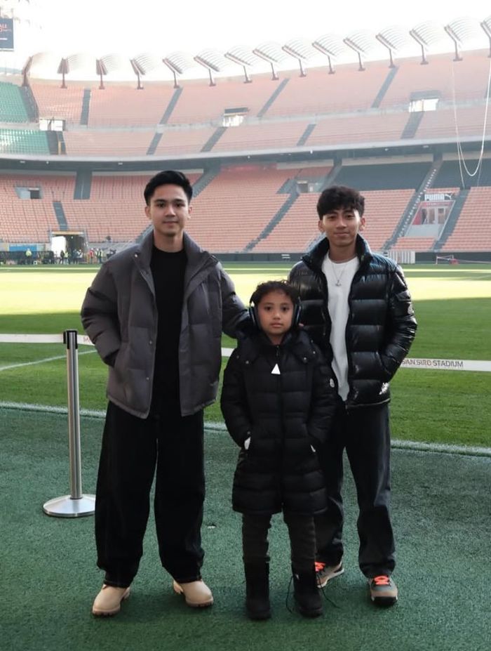 Rachel Vennya haru dapat wujudkan cita-cita Xabiru ke San Siro Stadium, Milan.
