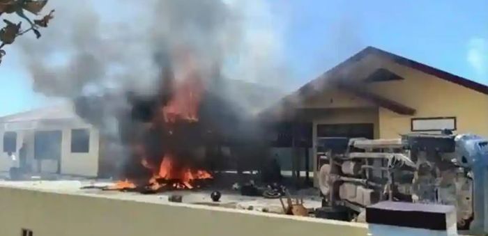 Kronologi Polsek di Mandailing Natal dibakar warga, berawal dari Kekecewaan masyarakat usai pengedar narkoba diduga dilepas.