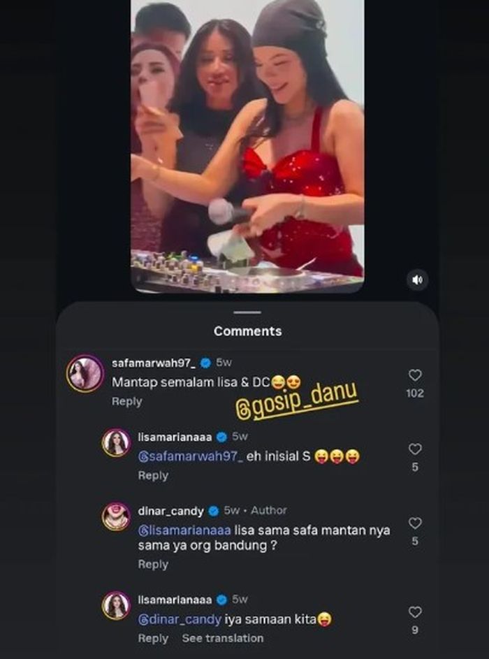 Nama Safa Marwah disebut Lisa Mariana