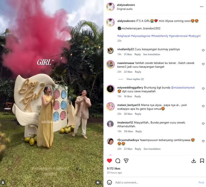 Maia Estianty bakal dikaruniai cucu perempuan pertama, begini pesan ibunda Al Ghazali untuk calon cucunya!