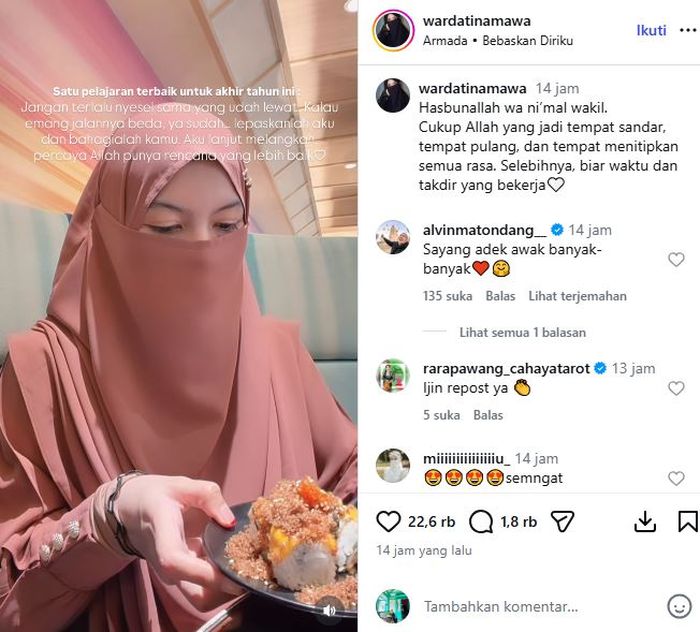 Unggahan Wardatina Mawa