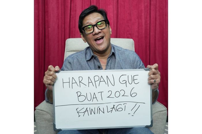 Memasuki tahun 2026, Andre Taulany mengungkapkan keinginannya untuk menikah lagi. 